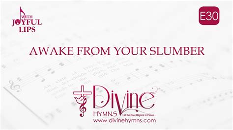 awake from your slumber hymn.